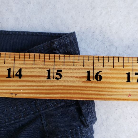 Gloria Vanderbilt Jeans Womens 6 29x30 Black Jordyn Bootcut Embroidered Beaded - Picture 7 of 16